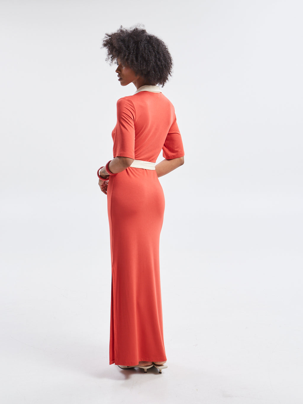 Yara polo red dress