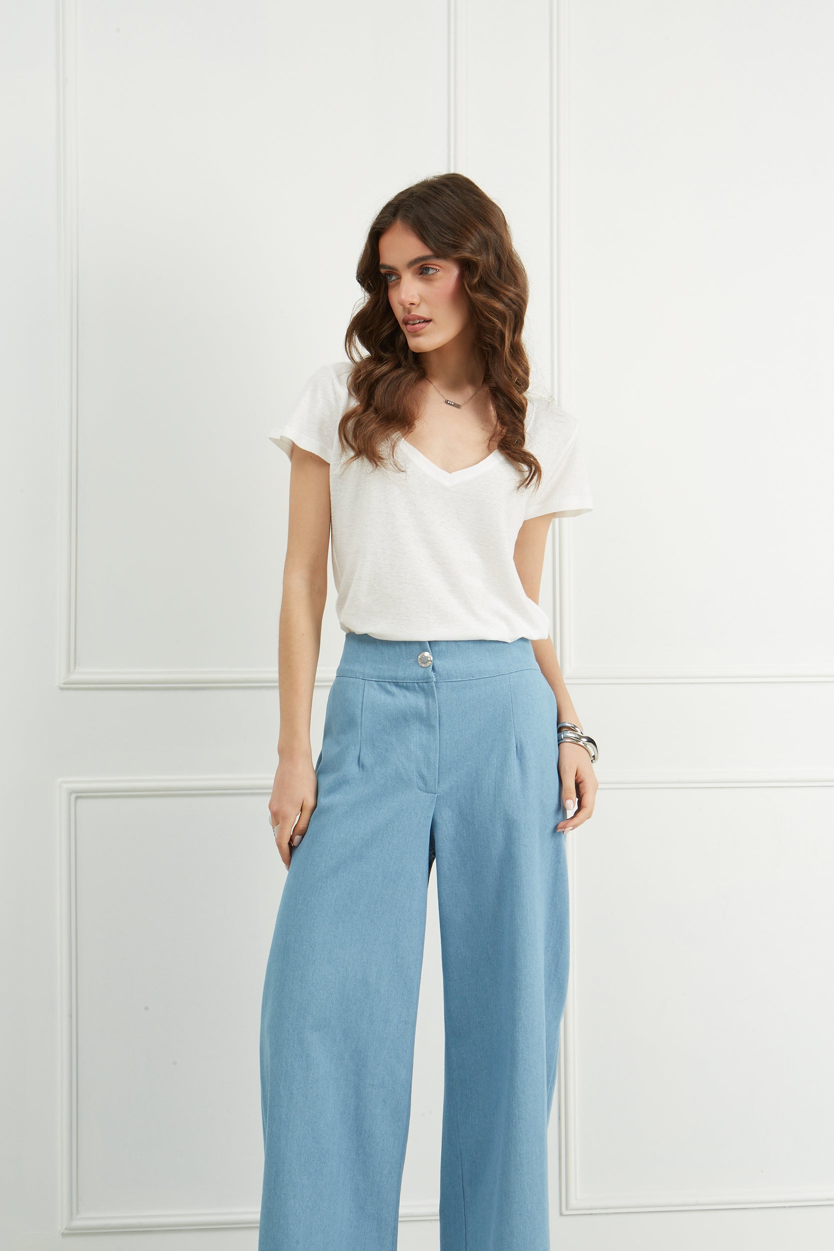Παντελόνα denim blue