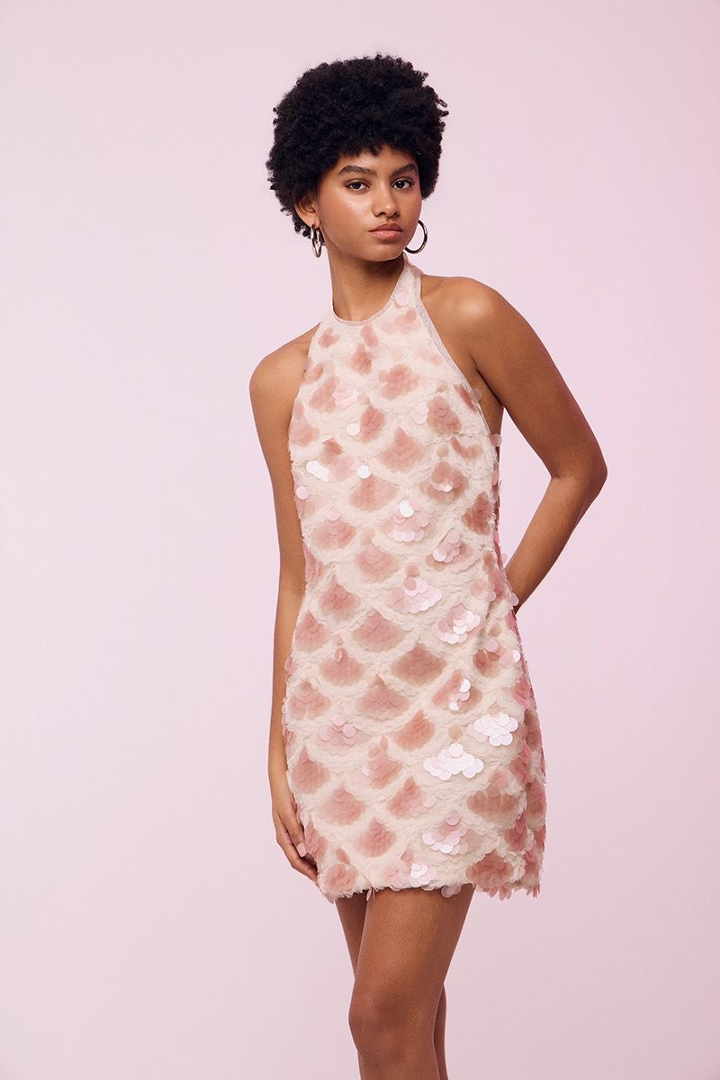 SEQUINS MINI DRESS