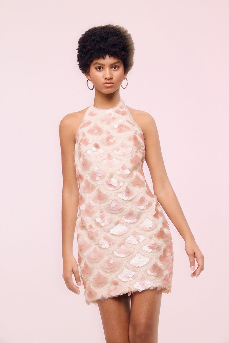 SEQUINS MINI DRESS