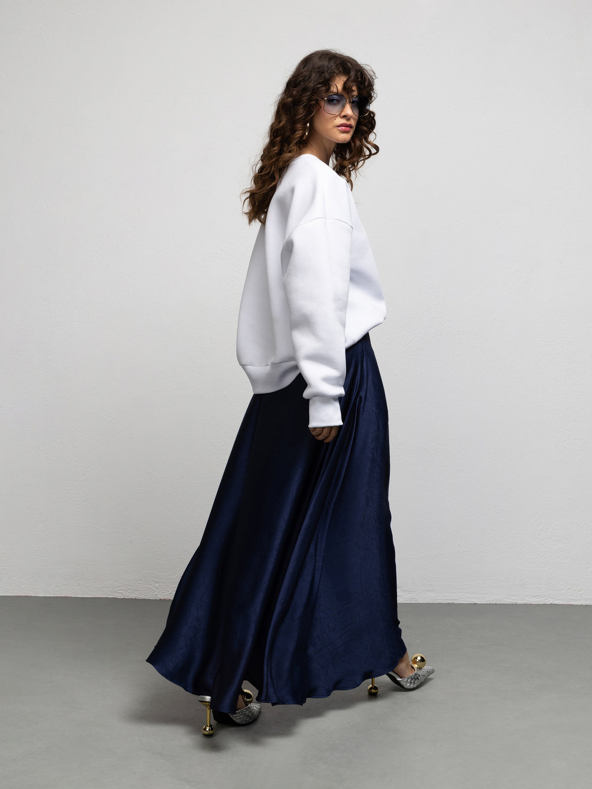 BELLA SKIRT - MIDNIGHT BLUE