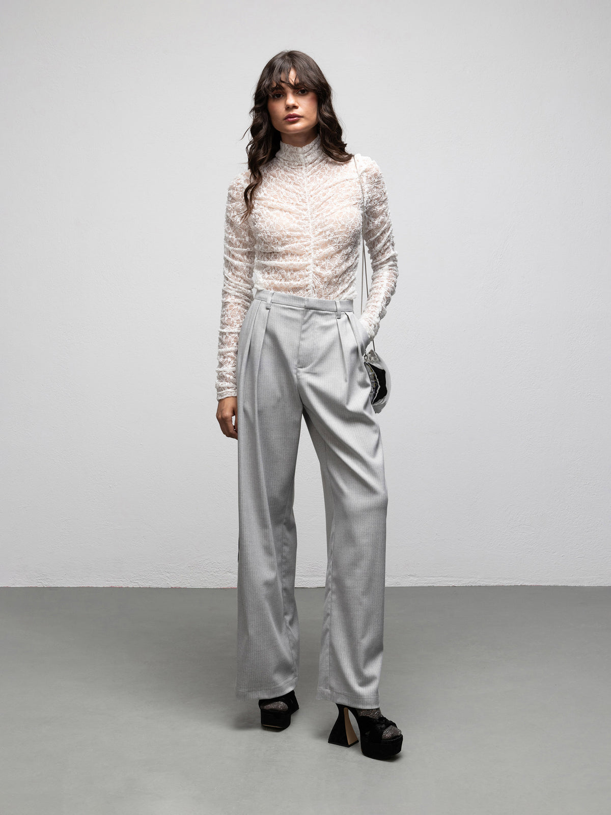 CAPOTE PANTS - GREY
