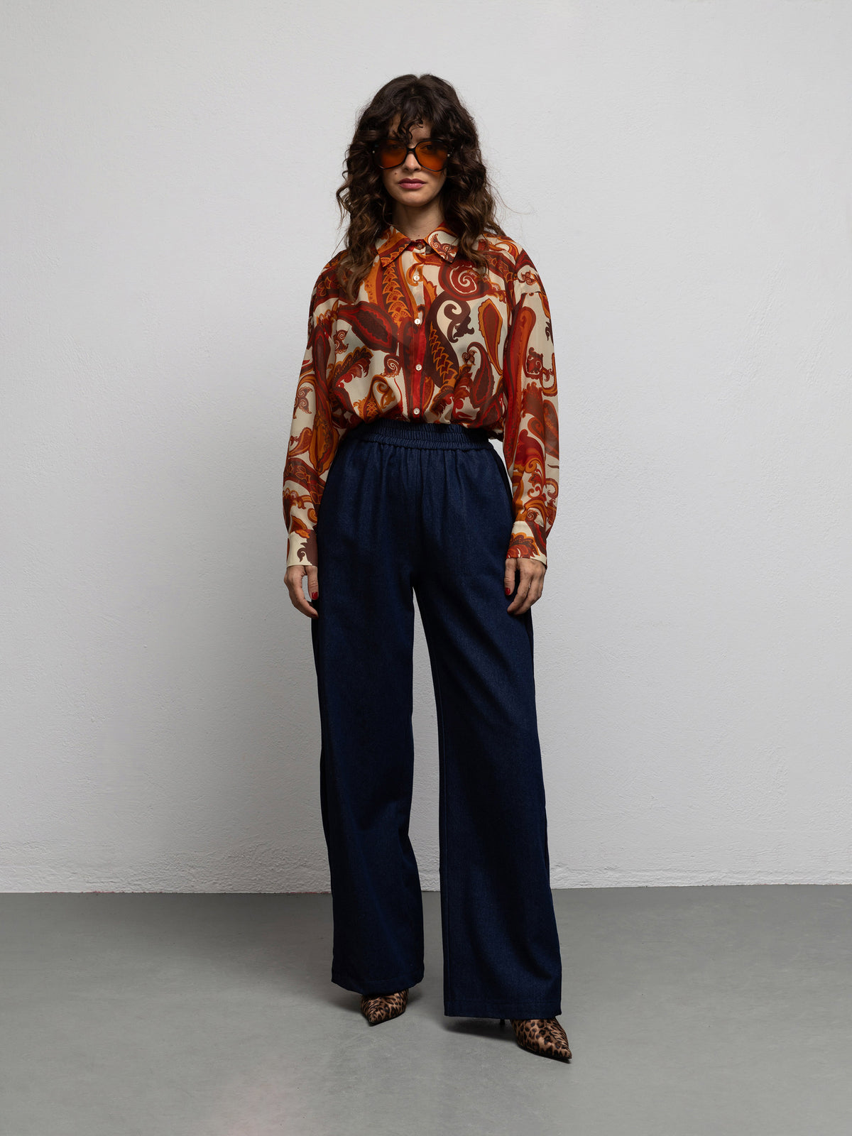 FREDDIE SHIRT - PAISLEY CREAM