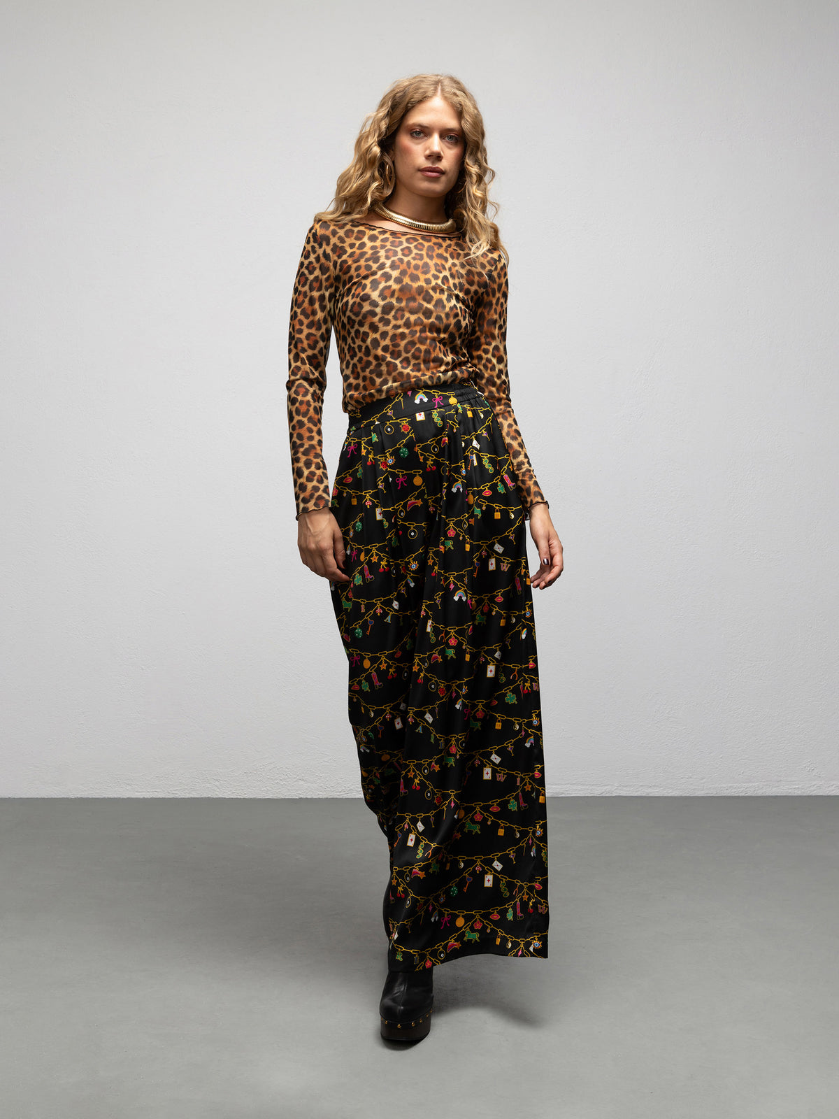 REMIX TOP - LEOPARD