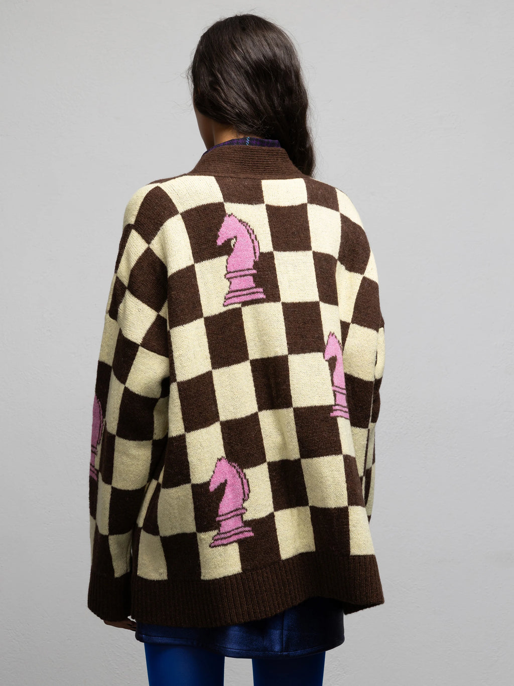 PALOMA KNIT CARDIGAN - CHESS YELLOW