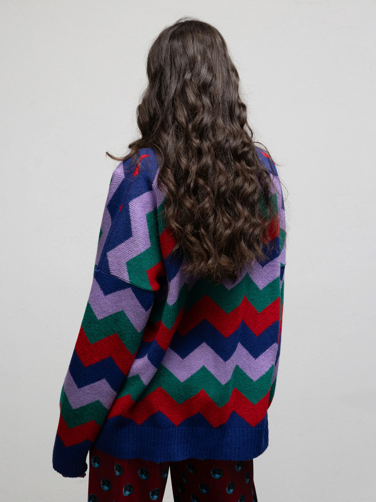 PALOMA KNIT CARDIGAN - ZIGZAG