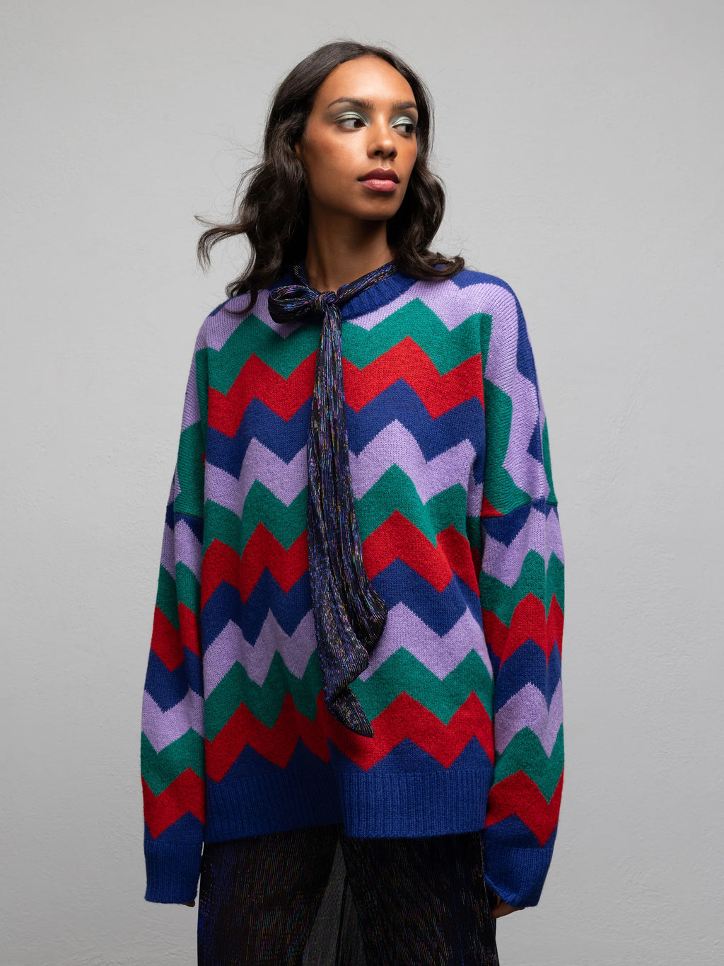 WARHOL KNIT SWEATER - ZIGZAG