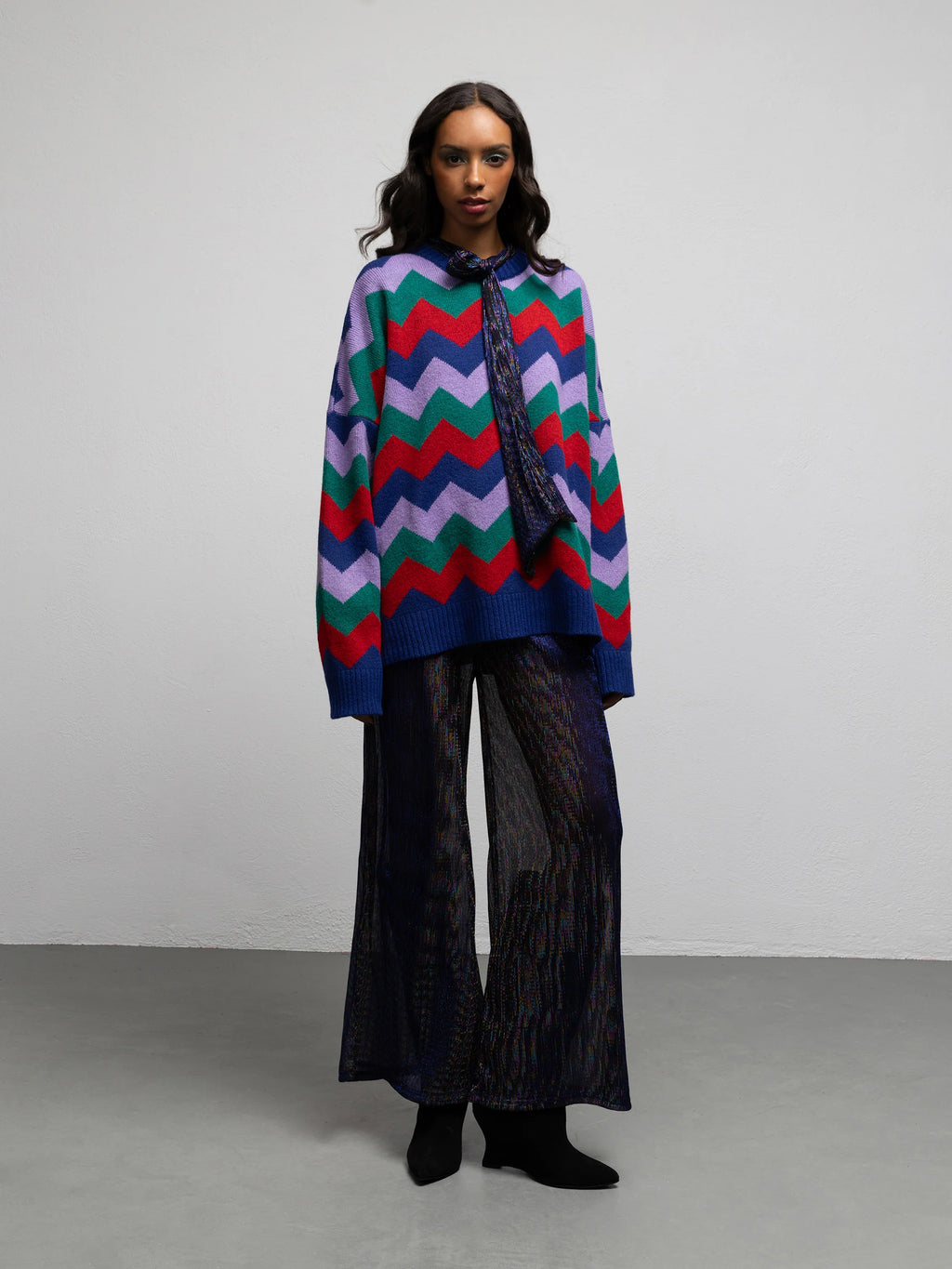 WARHOL KNIT SWEATER - ZIGZAG