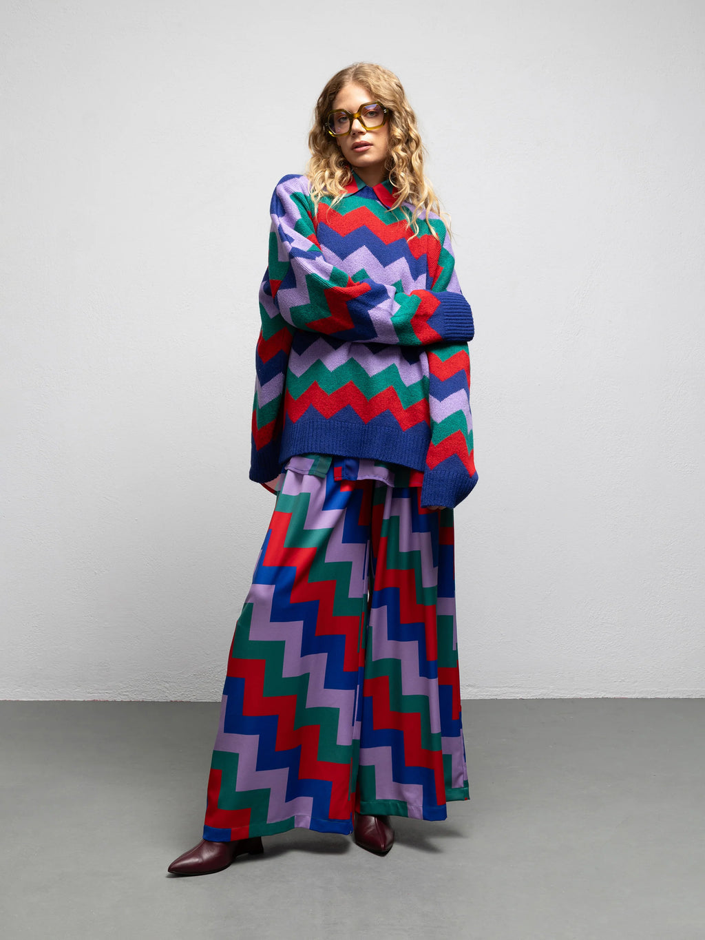 WARHOL KNIT SWEATER - ZIGZAG