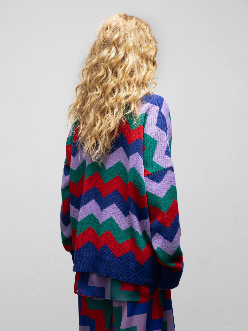 WARHOL KNIT SWEATER - ZIGZAG