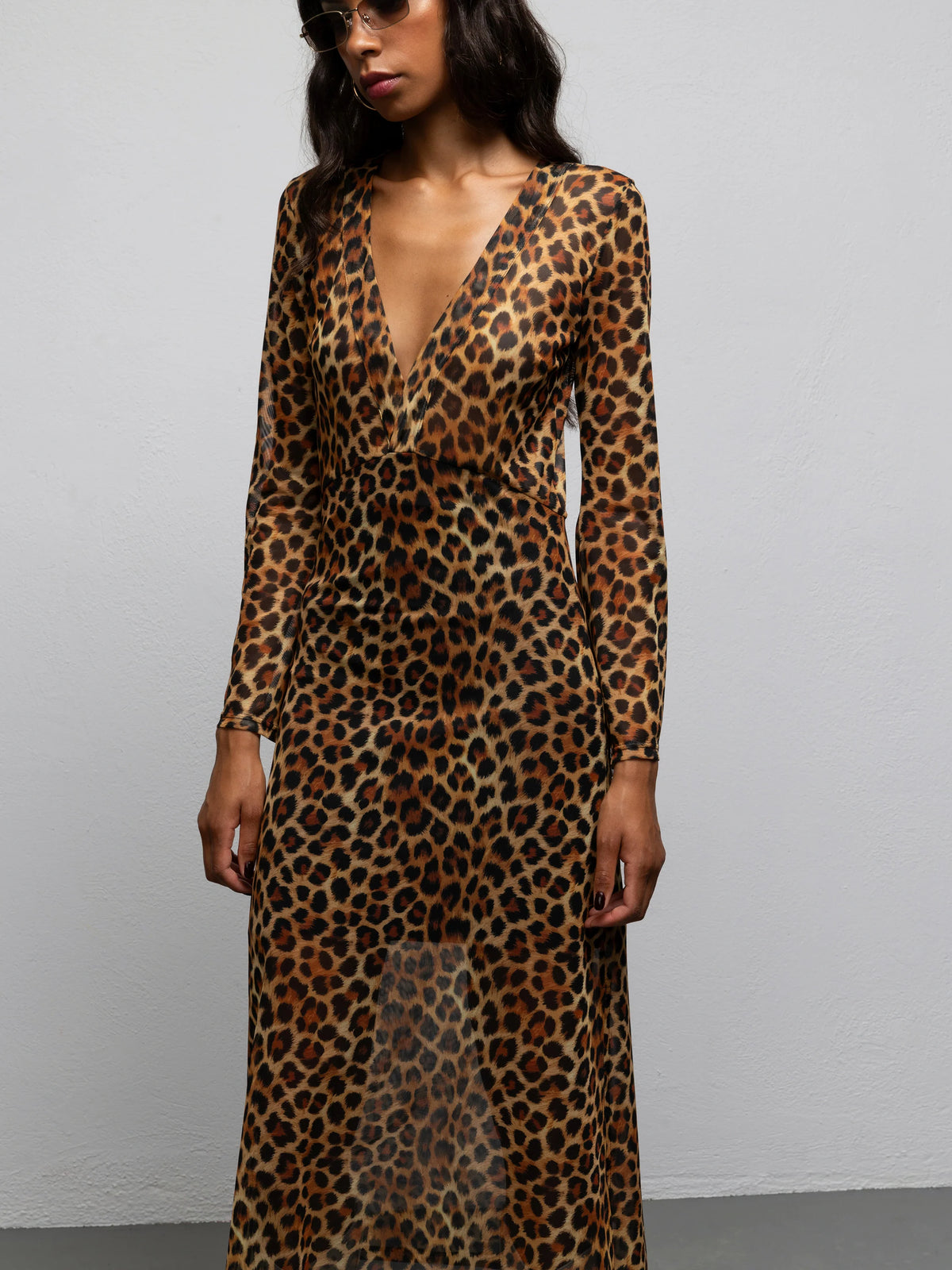 MIRAGE DRESS - LEOPARD