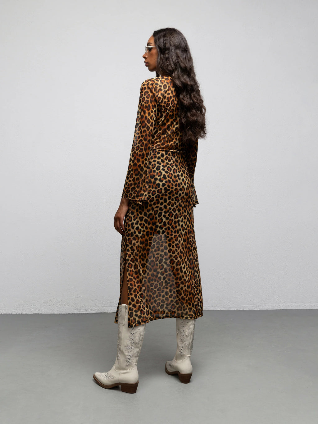 MIRAGE DRESS - LEOPARD