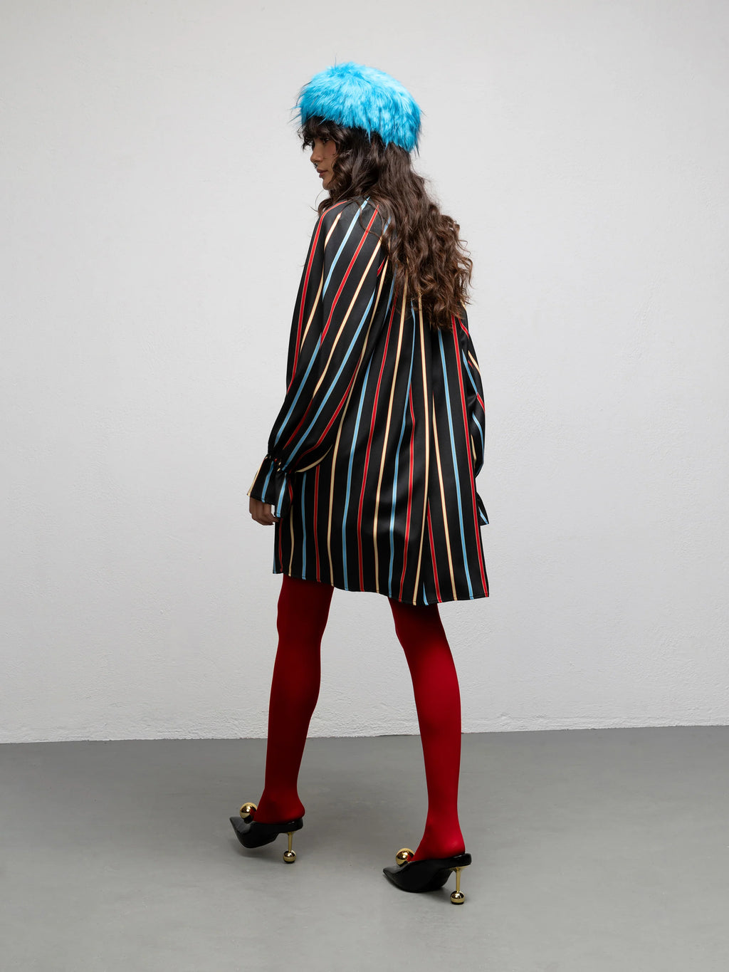 FLEUR DRESS - STRIPES