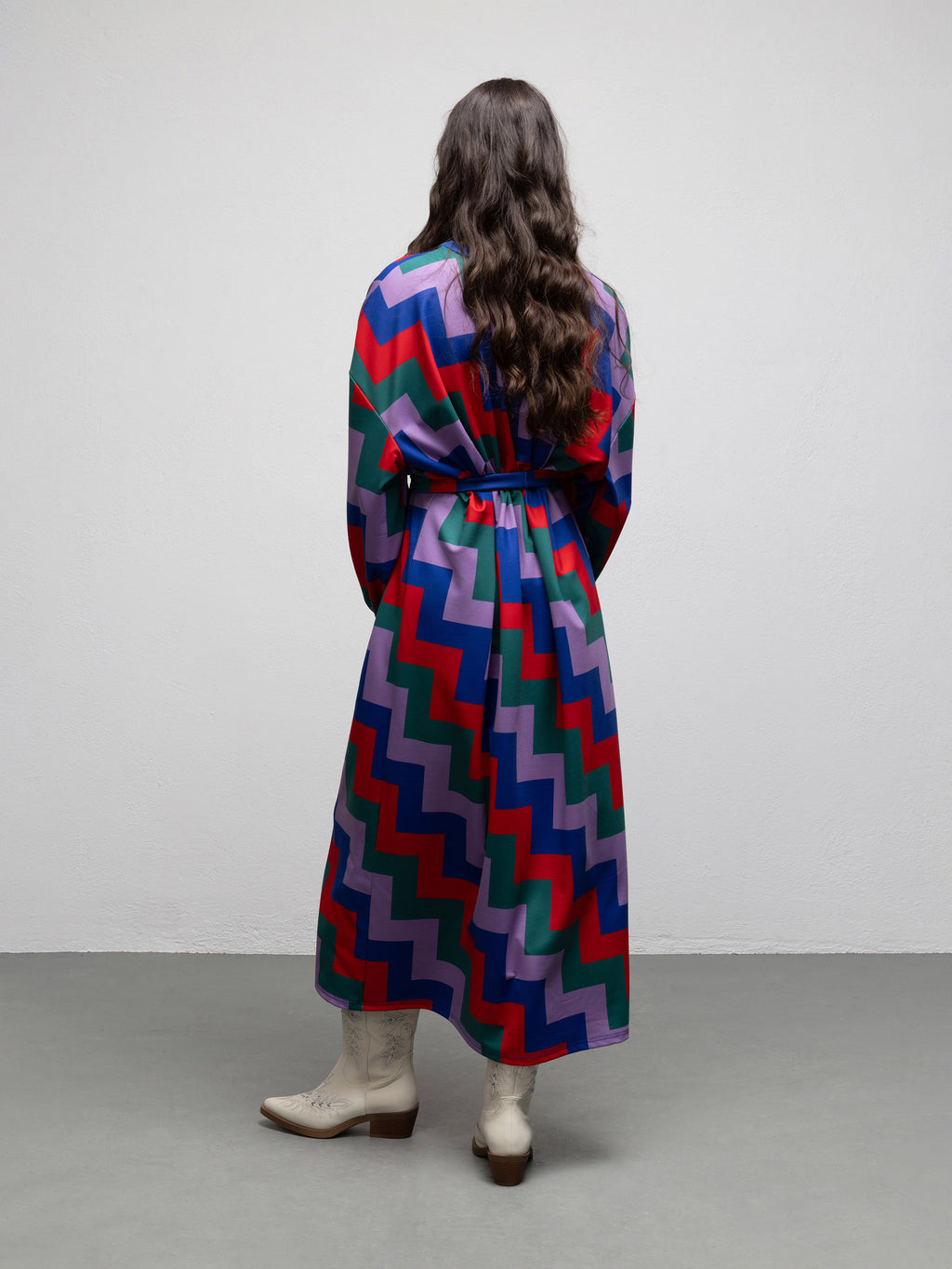 MARISA DRESS - ZIGZAG