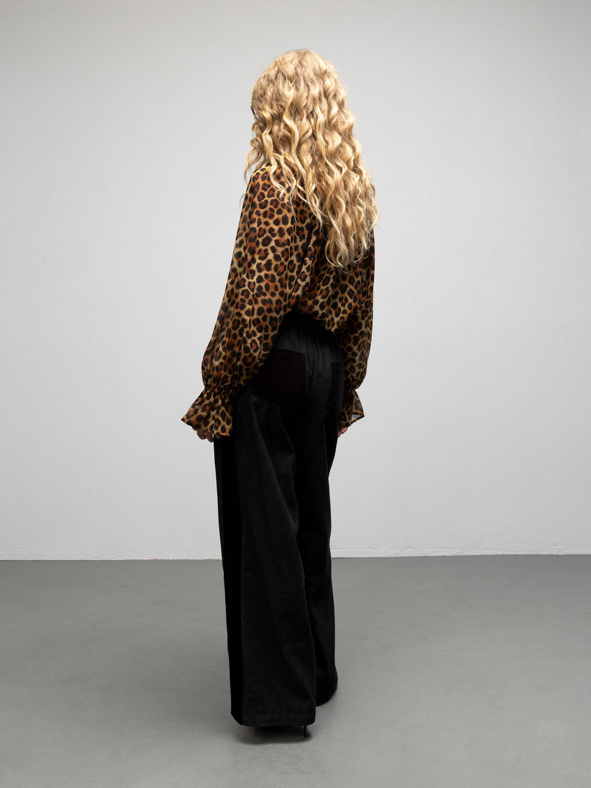 MELODY BLOUSE - LEOPARD