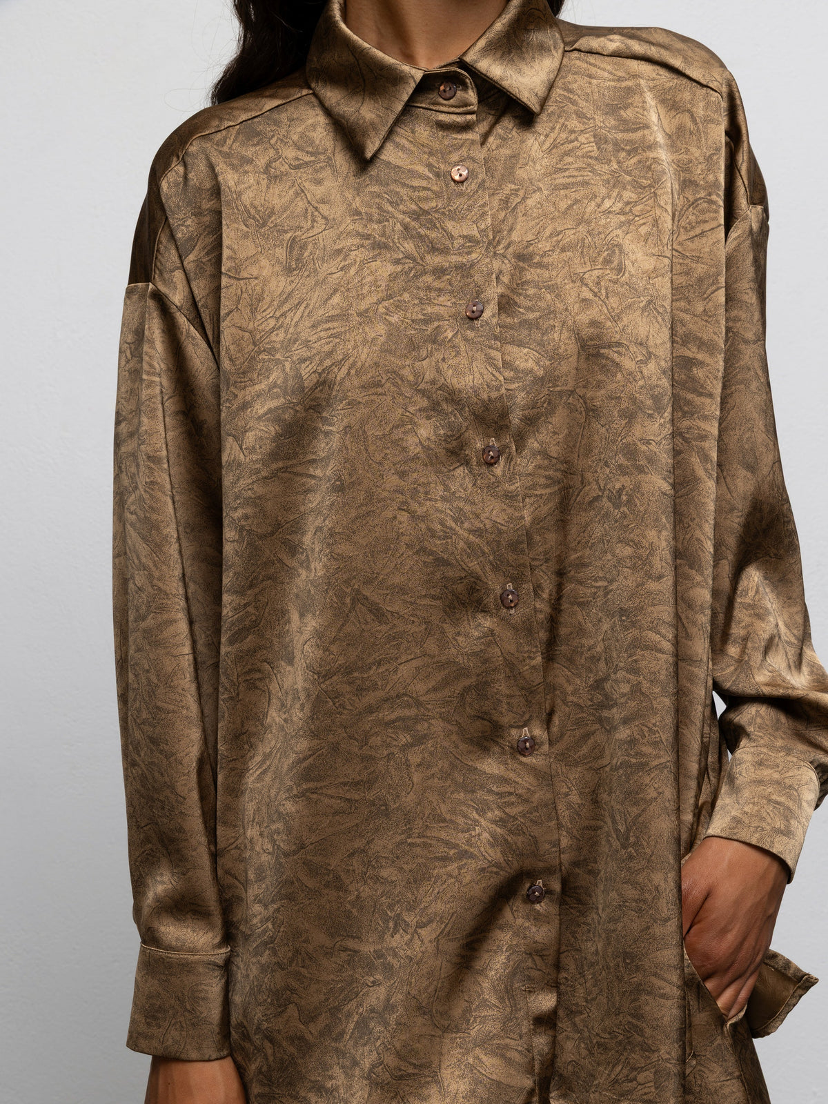 EVELYN SHIRT - VINTAGE GOLD