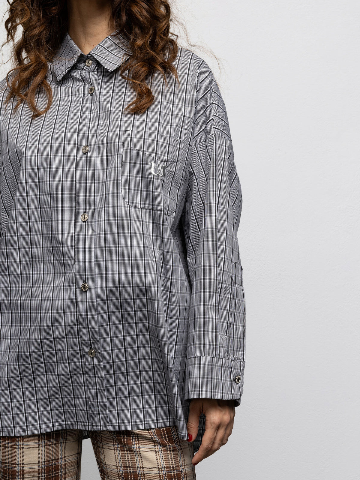 LE FREAK SHIRT - CHECK GREY