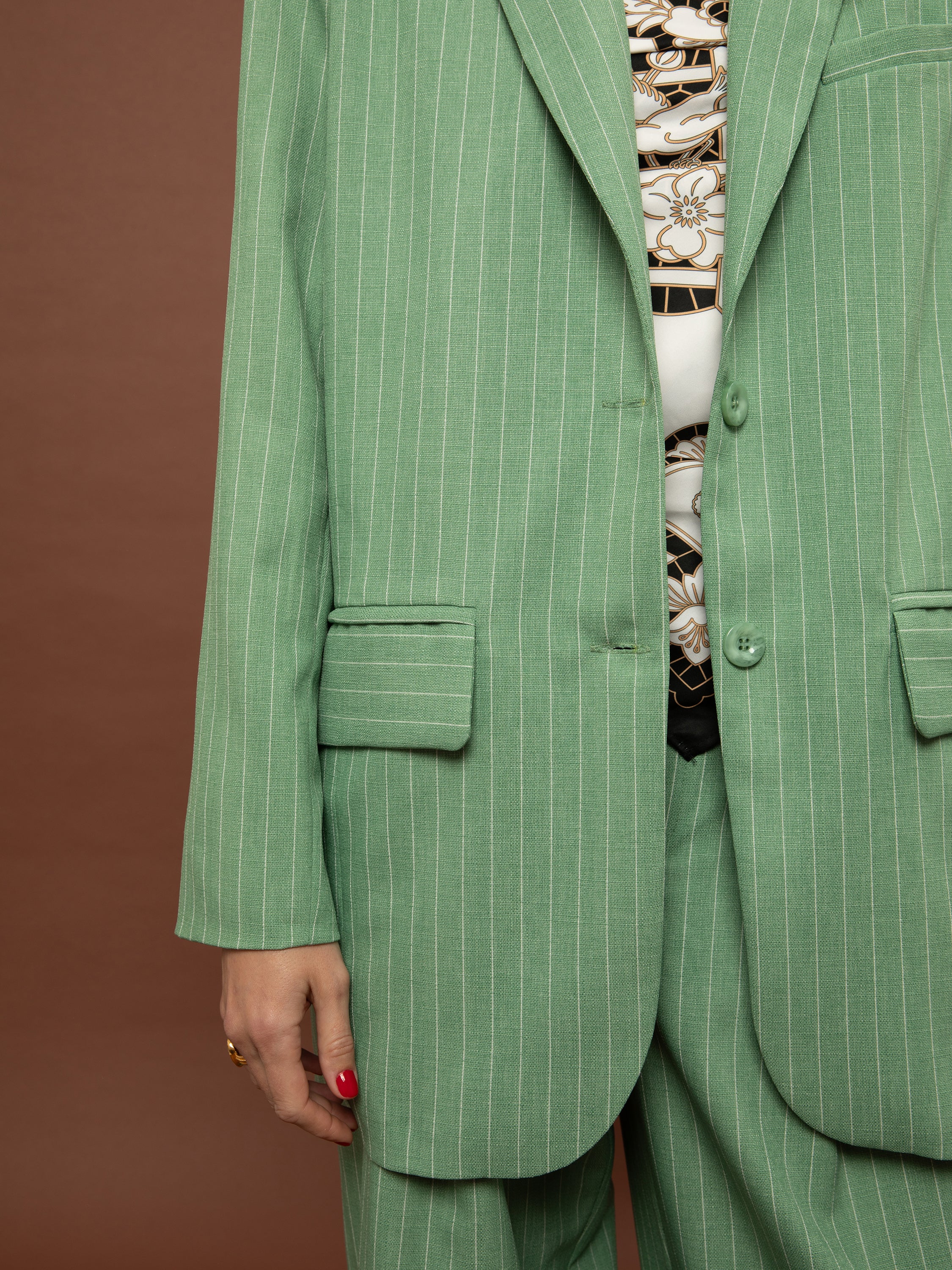 OVERSIZED BLAZER - MINT