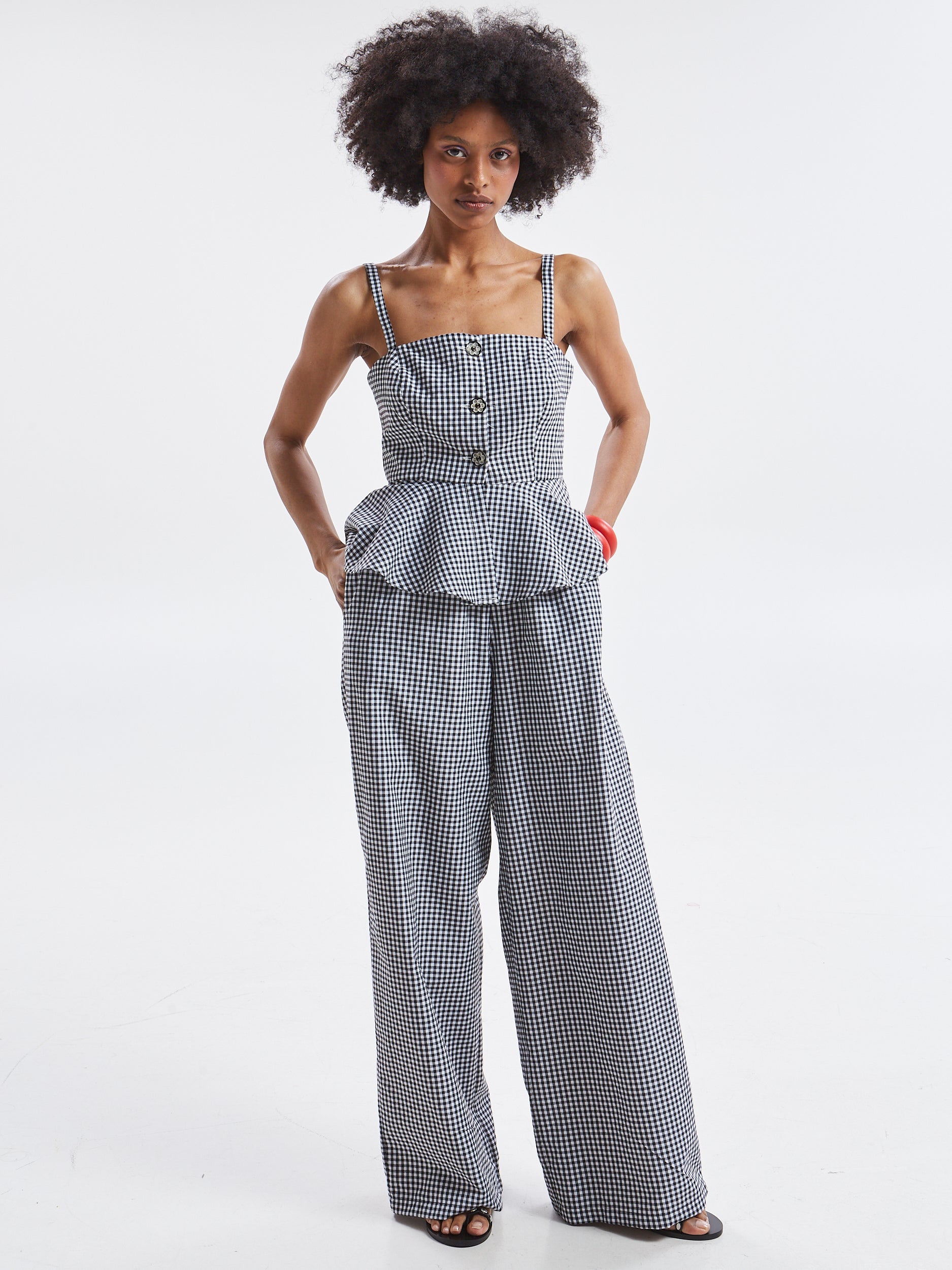 Alba plaid pants