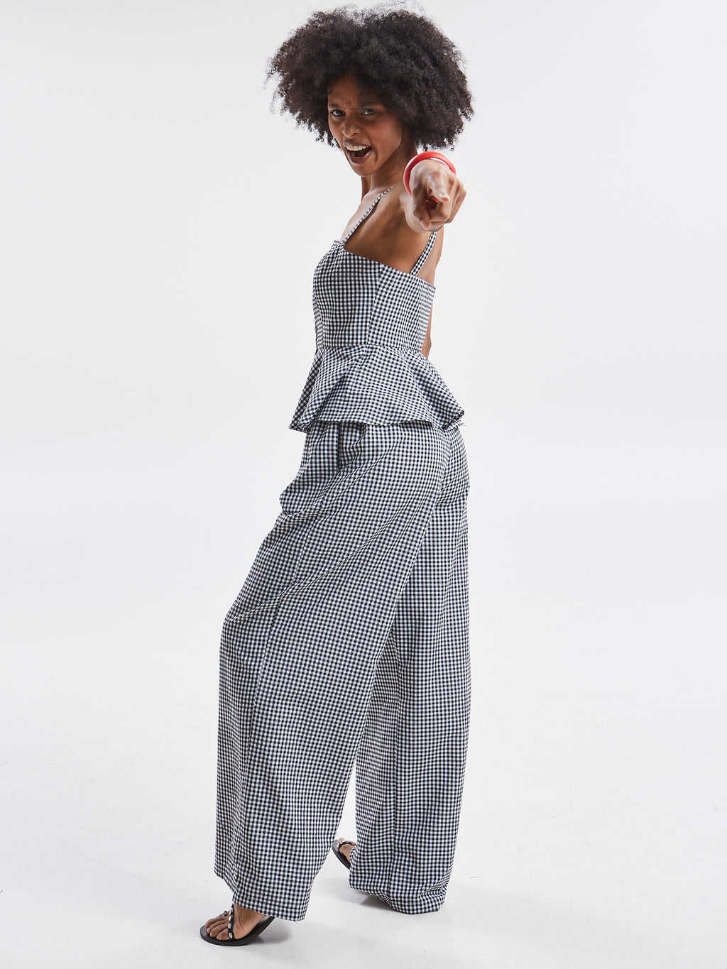 Alba plaid pants