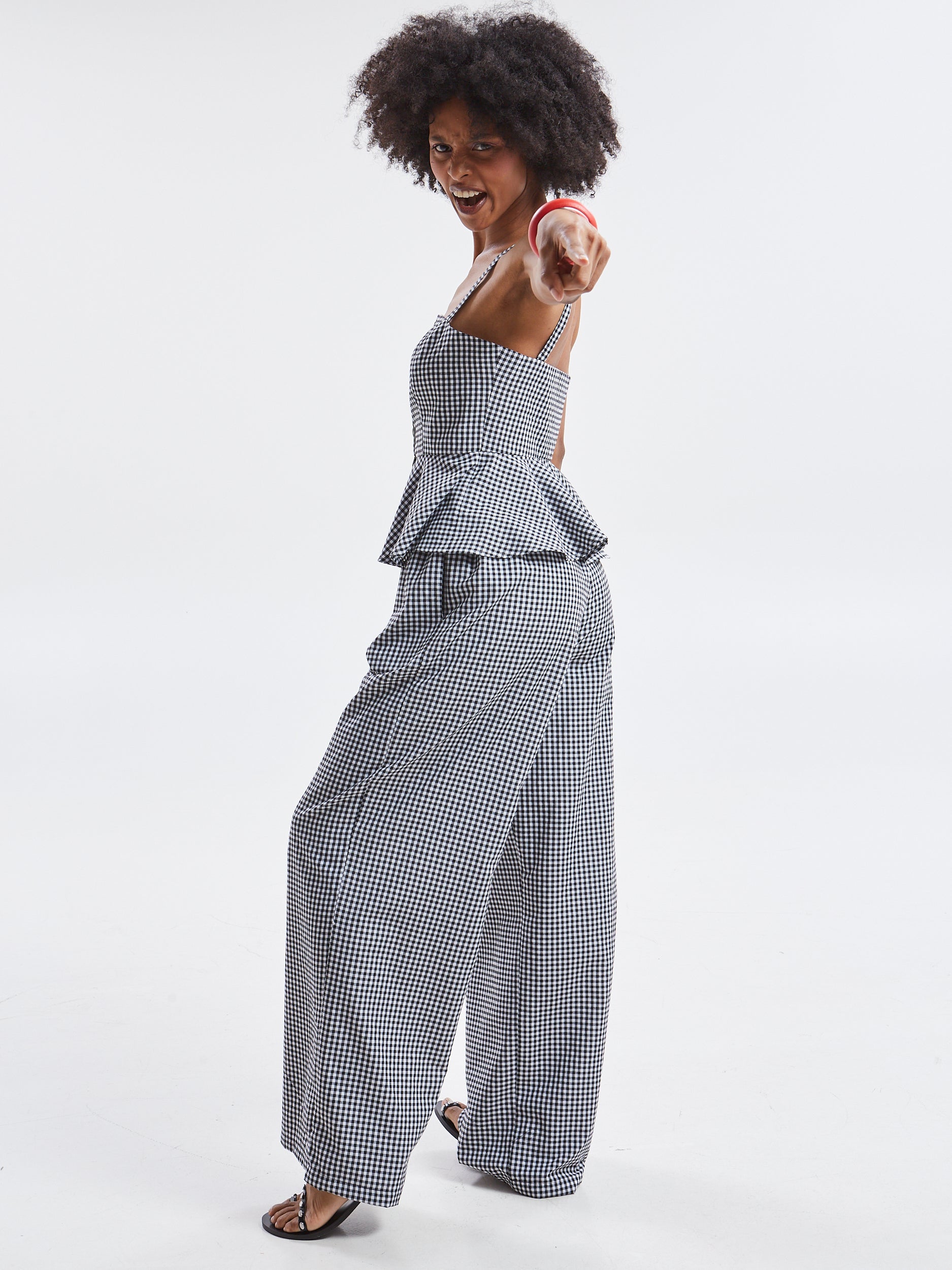 Alba plaid pants