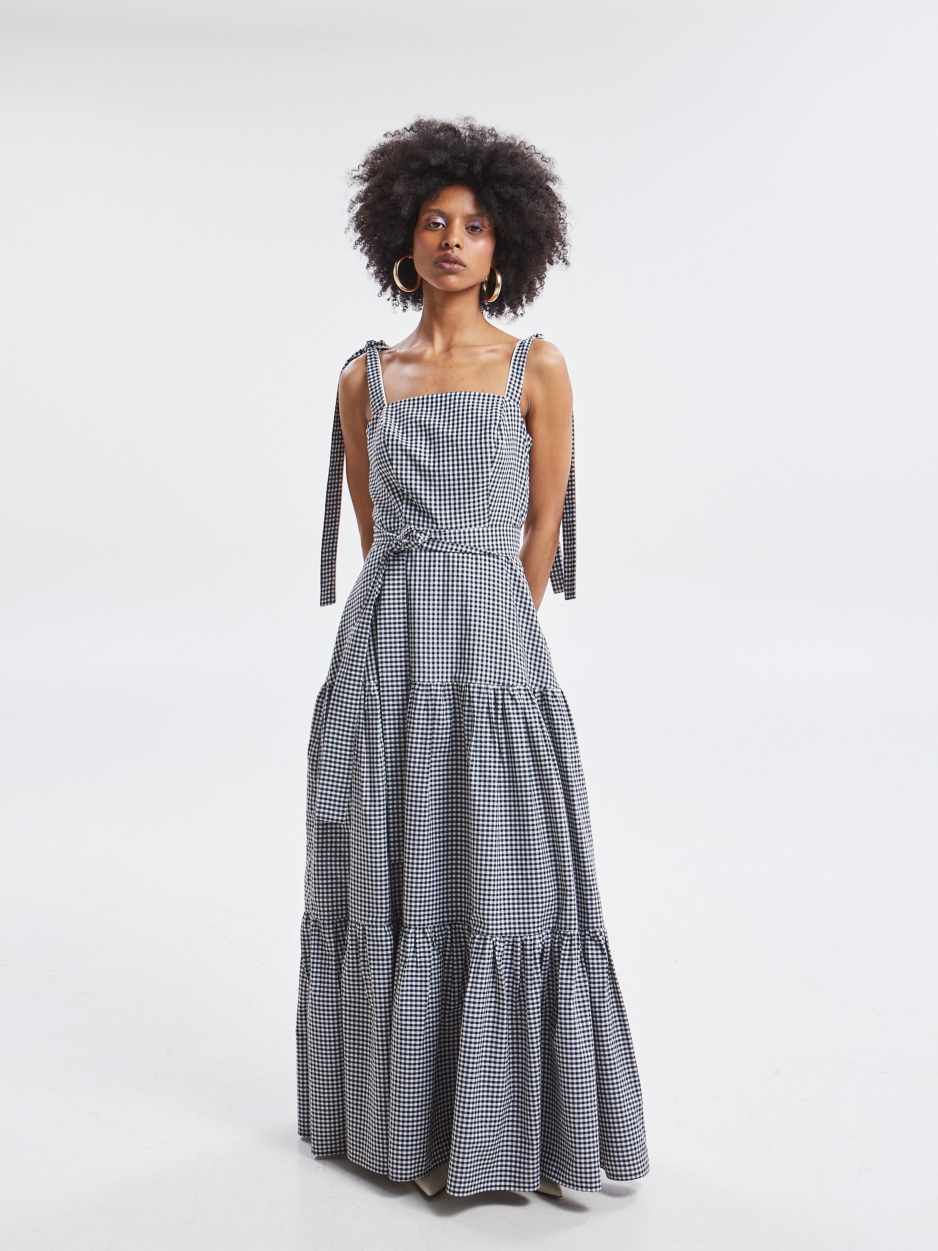Alba plaid dress