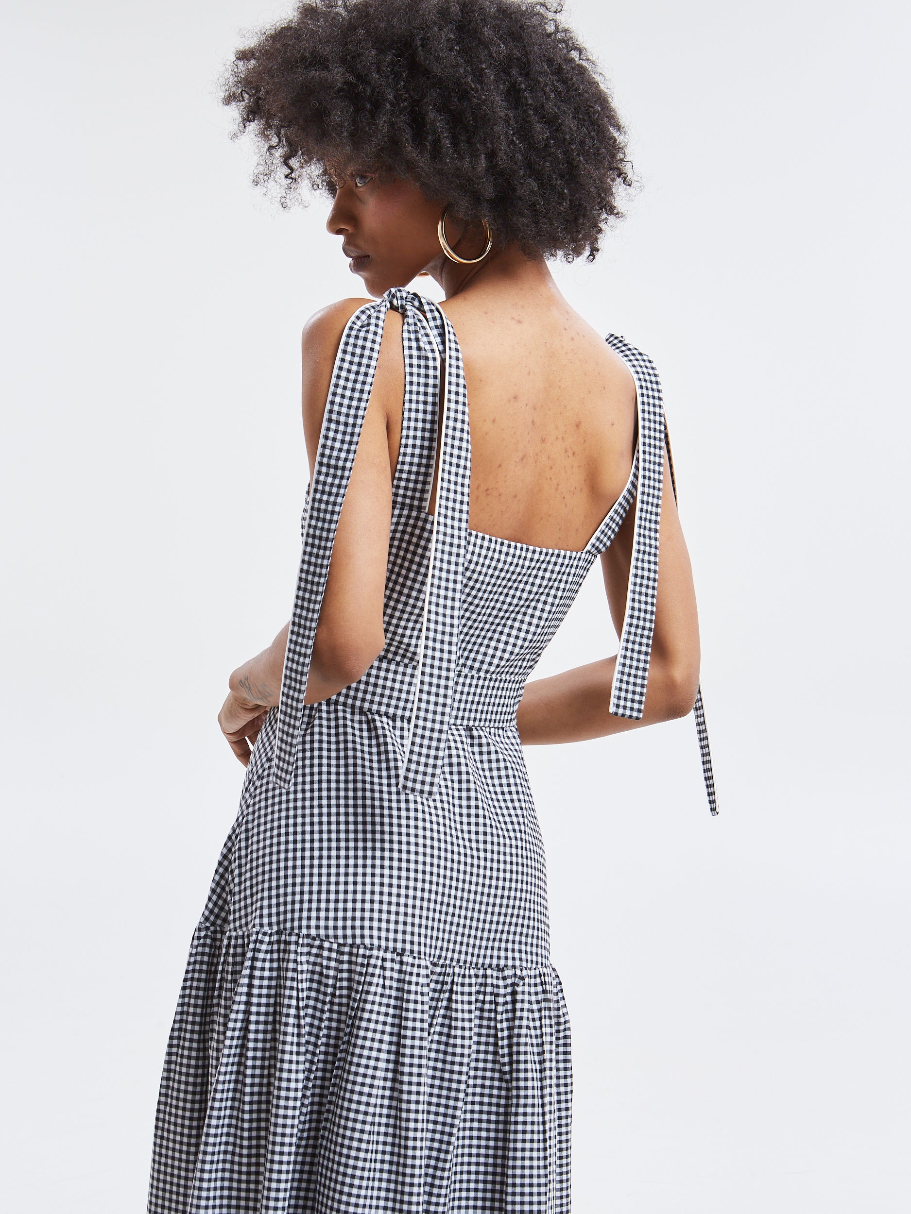 Alba plaid dress