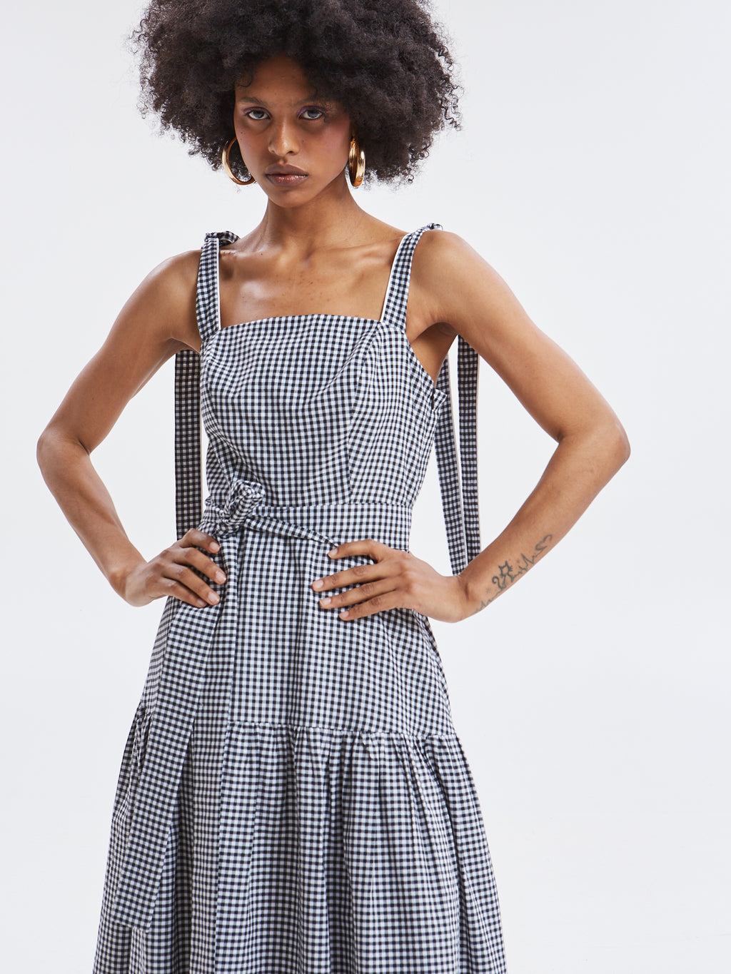 Alba plaid dress